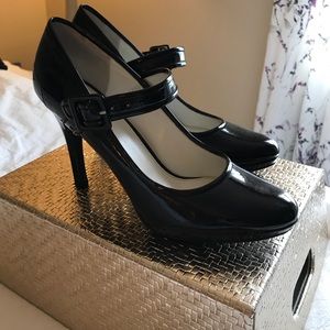 Black patent Mary Janes